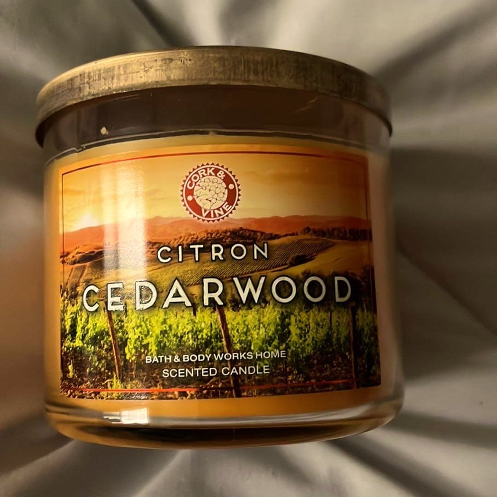 Citron Cedarwood 3 Wick